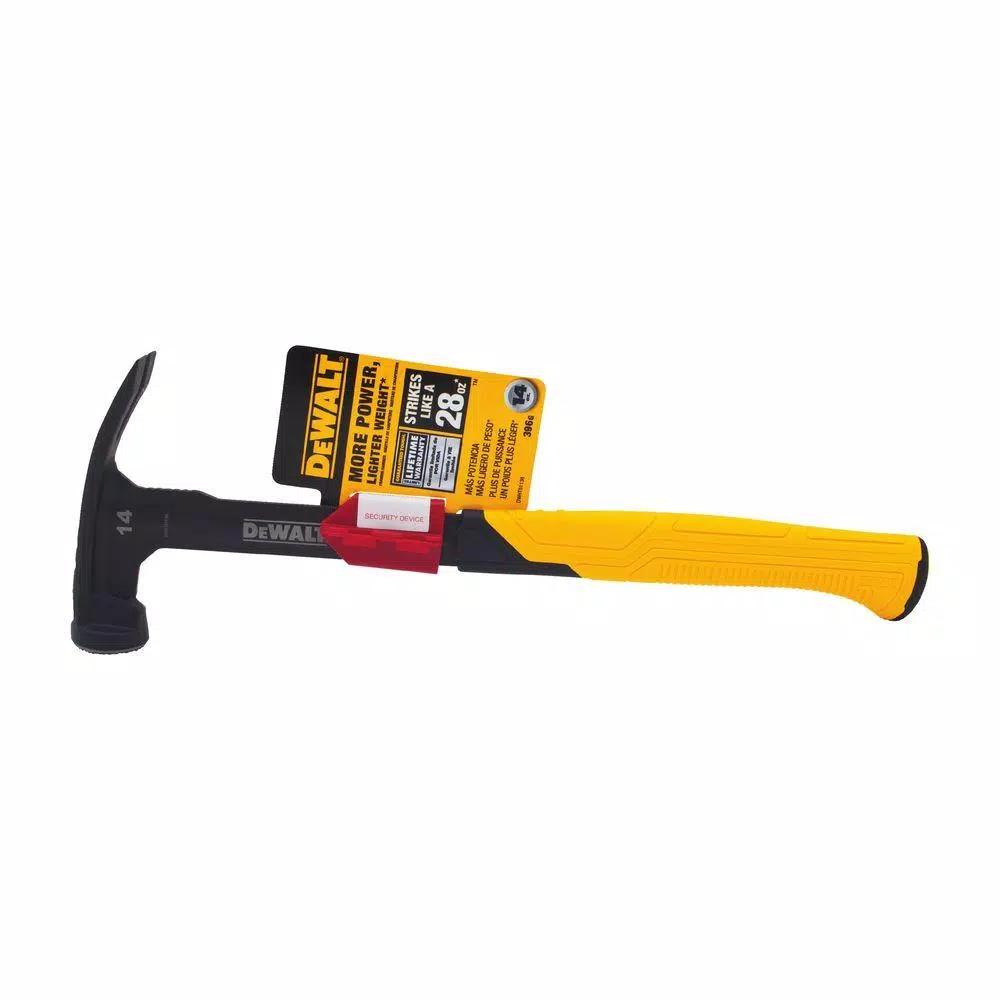 DEWALT 14 oz. Steel MIG Weld Hammer with Rip Claw and Magnetic Nail Starter