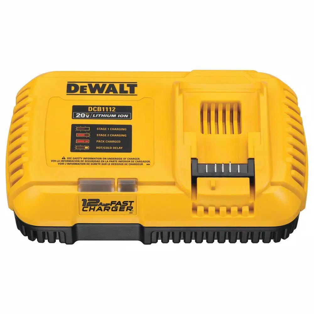 DEWALT 20V MAX and FLEXVOLT 12 Amp Fan Cooled Fast Charger