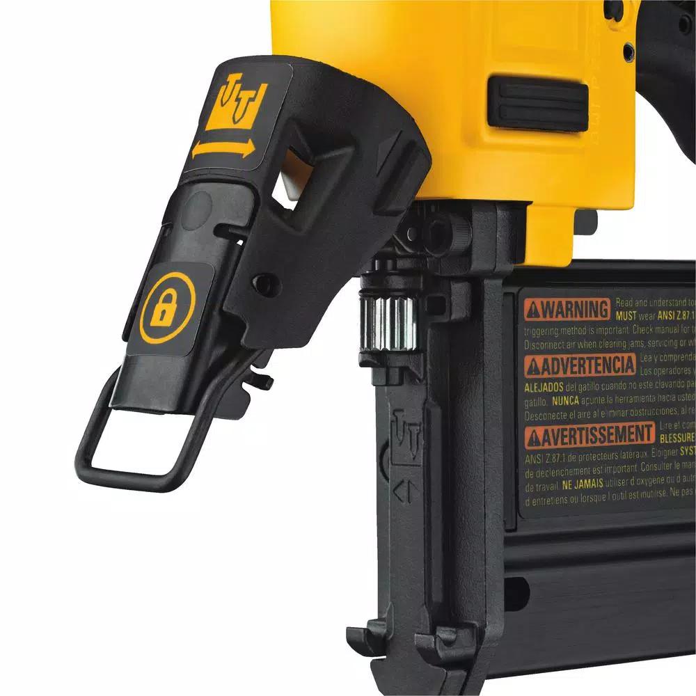 DEWALT 23-Gauge 2 in. Pin Nailer, Corded Air Nailer (DWFP2350K)