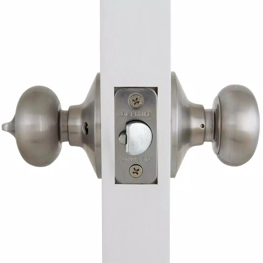 Defiant Berwick Stainless Steel Keyed Entry Door Knob, ANSI Grade 3