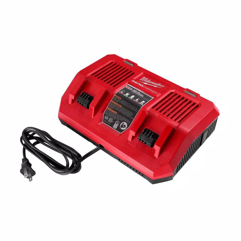 Milwaukee M18 18V Lithium-Ion Dual Bay Rapid Battery Charger