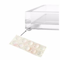 Lavish Home Minimalist Clear Acrylic Catch-All Decorative Tray, Rectangular Valet Tray thumbnail 3