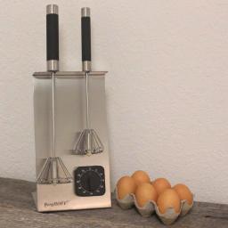 BergHOFF Stainless Steel Whisk Set with Stand and Built-in Timer thumbnail 3