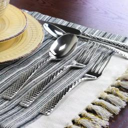 GIBSON elite Gibson Braid 20-Piece Stainless Steel Flatware Set, Service for 4 thumbnail 3