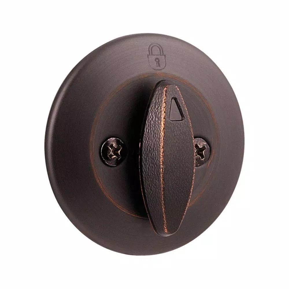 Kwikset 660 Series Single-Cylinder Deadbolt, Venetian Bronze