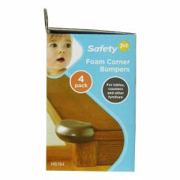 Safety 1st Espresso Foam Corner Bumpers, 4-Pack thumbnail 4