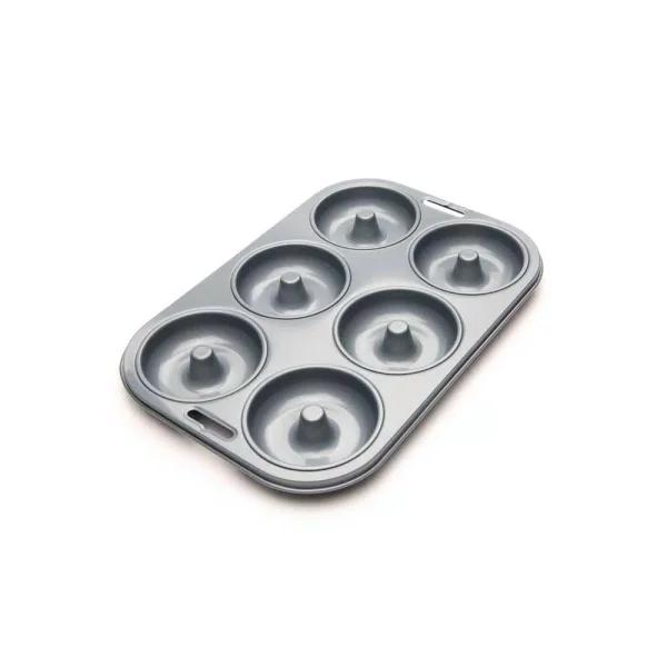 Fox Run Non-Stick 6-Cavity Donut Pan, Heavy Duty Carbon Steel