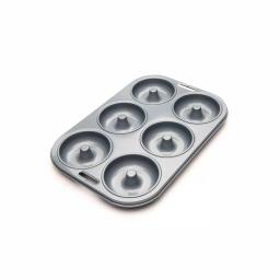 Fox Run Non-Stick 6-Cavity Donut Pan, Heavy Duty Carbon Steel thumbnail 1
