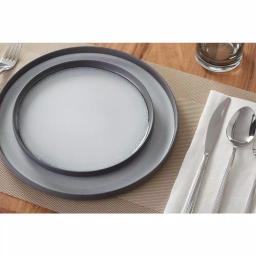 Home Decorators Collection Pierce 16-Piece Stoneware Dinnerware Set, Charcoal and Shadow Gray, Service for 4 thumbnail 3
