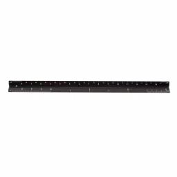 Swanson 12 in. Aluminum Scale Ruler, 3-Sided Precision Measuring Tool thumbnail 3