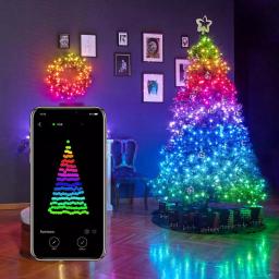 Unbranded Twinkly 100 LED Multi-Color Smart String Lights, Bluetooth & Wi-Fi Controlled, 8.2 ft thumbnail 2