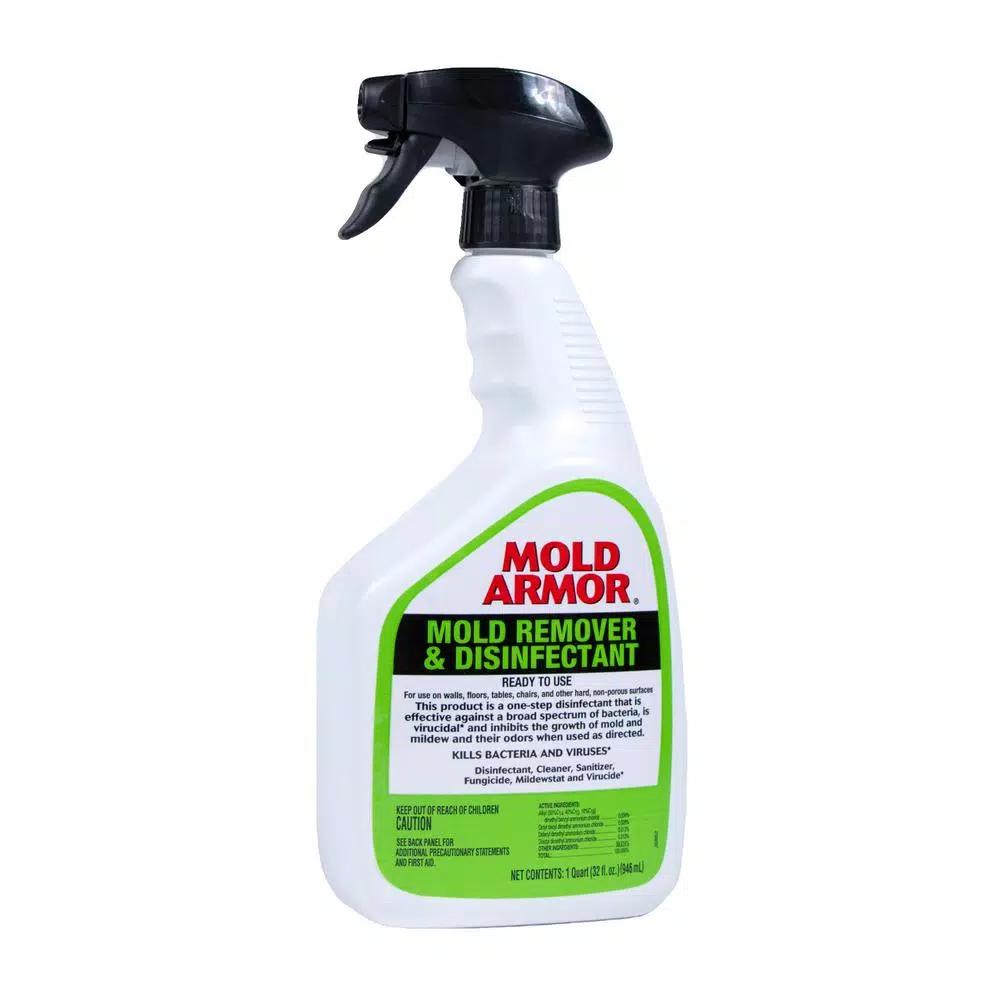 Mold Armor Mold Remover and Disinfectant Pro-Strength, 32 oz.