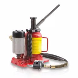 Stark 20-Ton Air/Manual Hydraulic Low-Profile Bottle Jack, 40,000 lb. Capacity thumbnail 1