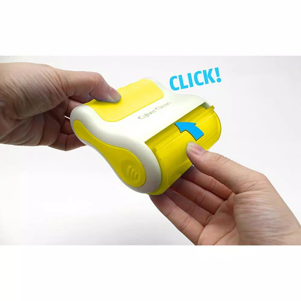 Cyber Clean RollCare Jumbo Washable Reusable Lint Roller with Silver Ion Coating