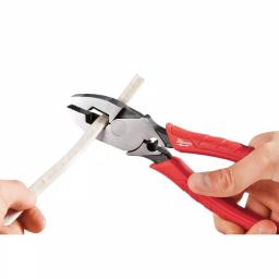 Milwaukee 2-Piece Pliers Set: 9 in. High Leverage Lineman's & 8 in. Long Nose Pliers thumbnail 8