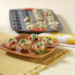 Rachael Ray Oven Lovin' 24-Cup Mini Muffin and Cupcake Pan, Nonstick Aluminum thumbnail 4
