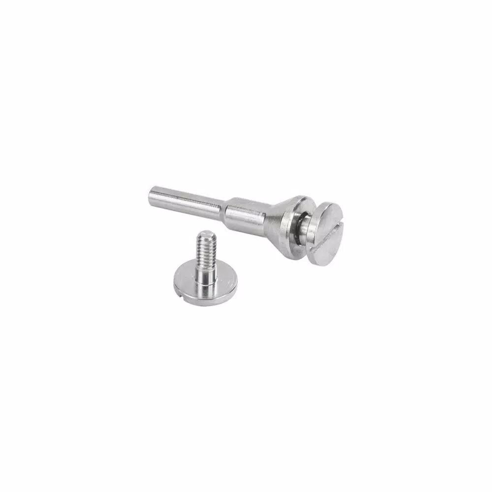WALTER SURFACE TECHNOLOGIES Flush Mandrel for 2 in. and 3 in. Wheels with 1/4 in. and 3/8 in. Arbor