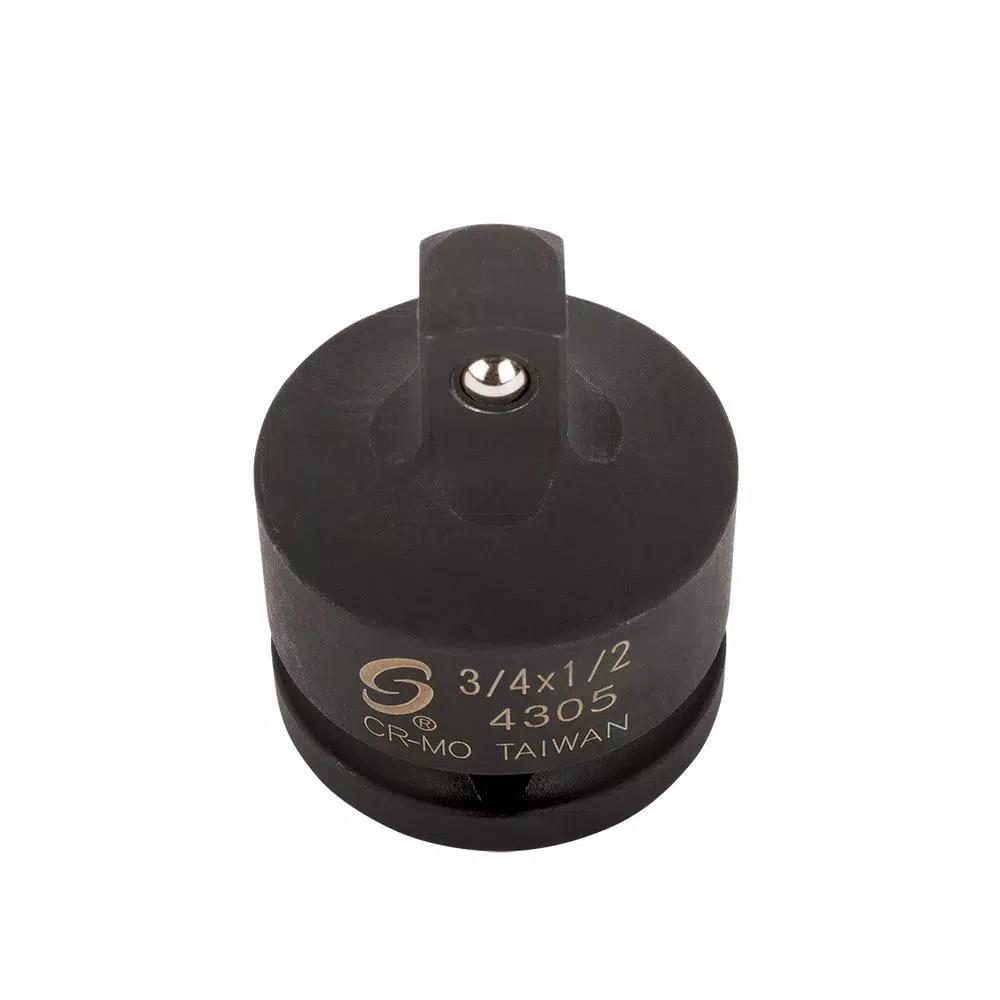 SUNEX TOOLS Sunex 3/4 in. to 1/2 in. Impact Socket Reducer Adapter, Forged Steel