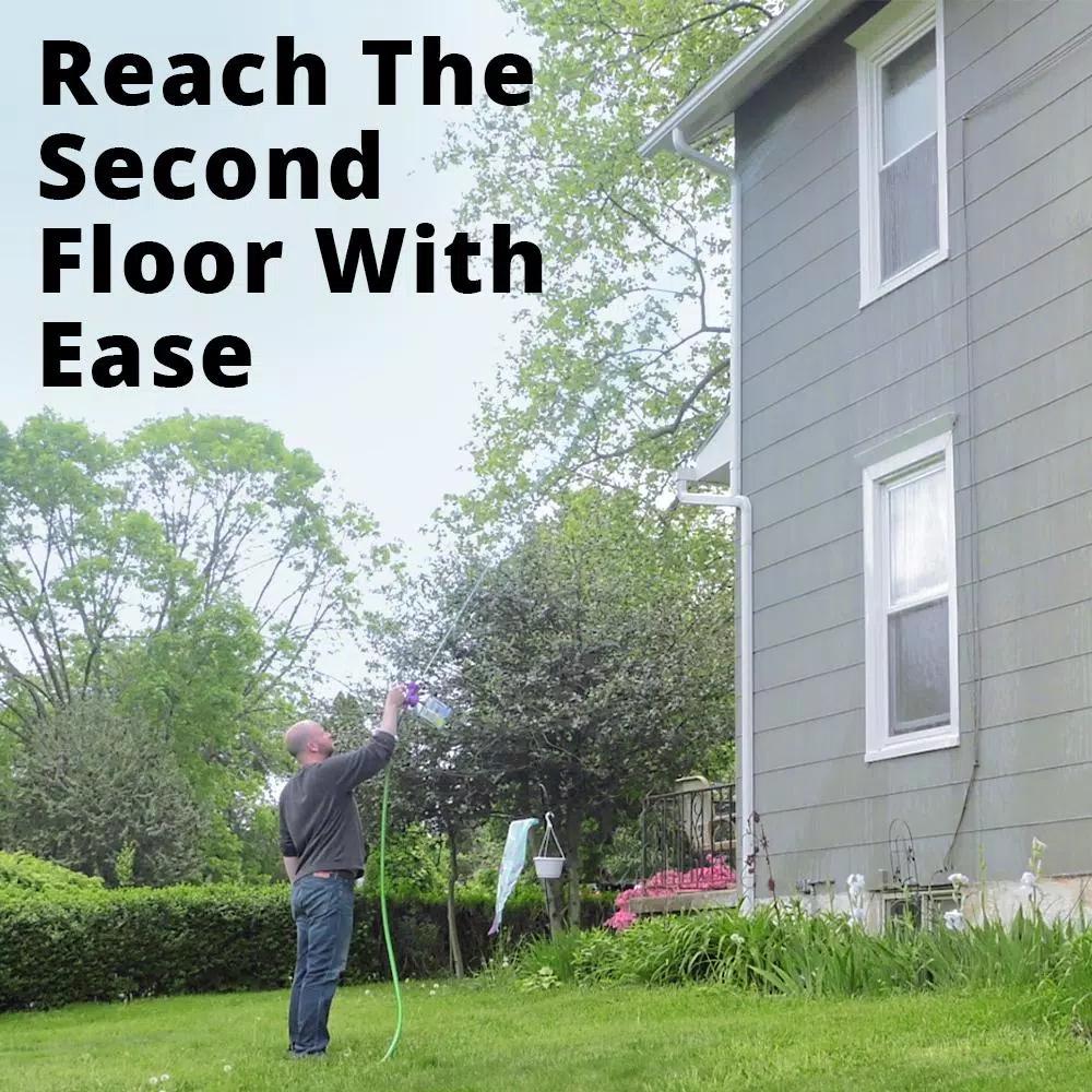 Rejuvenates Outdoor Multi-Surface House Wash and Window Cleaner, 64 oz. Dual System