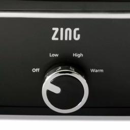 Zing 4 Qt. Black Slow Cooker with Locking Lid and Ceramic Pot Insert thumbnail 3