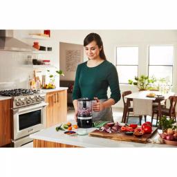 KitchenAid Cordless 5-Cup Food Chopper, Onyx Black thumbnail 4