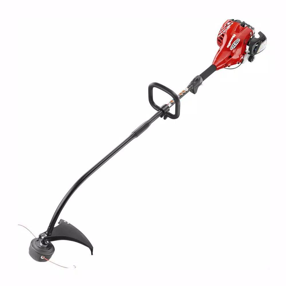 Homelite 26cc 2-Cycle Gas String Trimmer with Curved Shaft