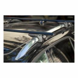 CURT Universal Aluminum Roof Rack Cross Bars, 150 lb. Capacity, Black (2-Pack) thumbnail 4