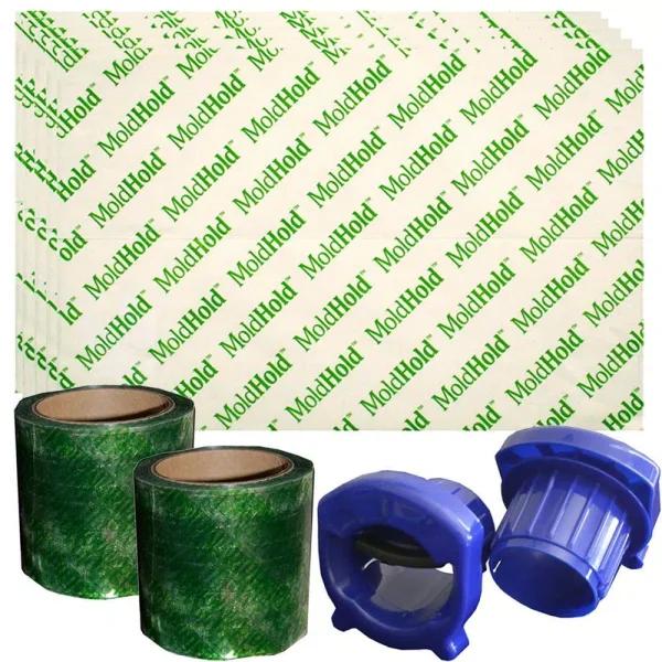 MoldHold Mold Control Kit - Patented Source Containment Tape for Rapid Mold Spore Suppression