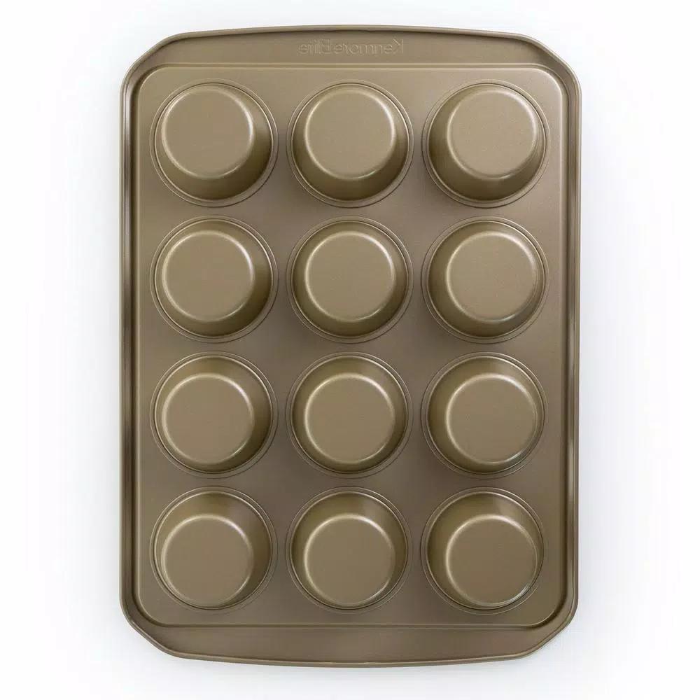 Kenmore Elite 12-Cup Nonstick Carbon Steel Muffin Pan