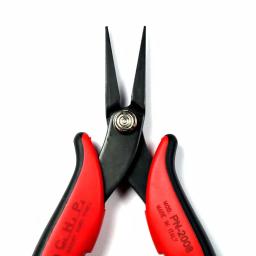 Hakko CHP PN-2008 Long Nose Pliers with Dolphin Style Grips thumbnail 2