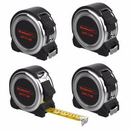 Stalwart 25 ft. Retractable Tape Measure, 4-Pack thumbnail 1