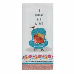 Kay Dee Crazy Cat Cotton Multi Kitchen Textile Set - 4 Piece Set thumbnail 3