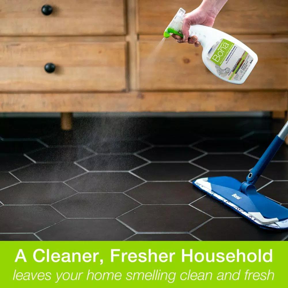 Bona PowerPlus Antibacterial Hard-Surface Floor Cleaner, 32 oz.
