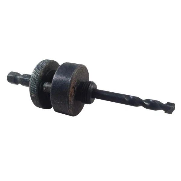 RemGrit 3/8 in. Hex Shank Mandrel with 3-1/4 in. x 1/4 in. Carbide Pilot Drill Bit