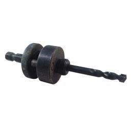 RemGrit 3/8 in. Hex Shank Mandrel with 3-1/4 in. x 1/4 in. Carbide Pilot Drill Bit thumbnail 1