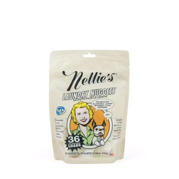 NELLIE'S Laundry Nugget Concentrated Laundry Pods, 36-Count