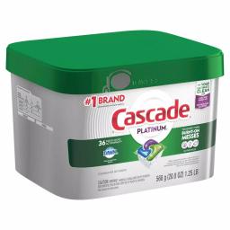 Cascade Platinum ActionPacs Dishwasher Detergent with Dawn, Fresh Scent (36-Count, 6-Pack) thumbnail 2