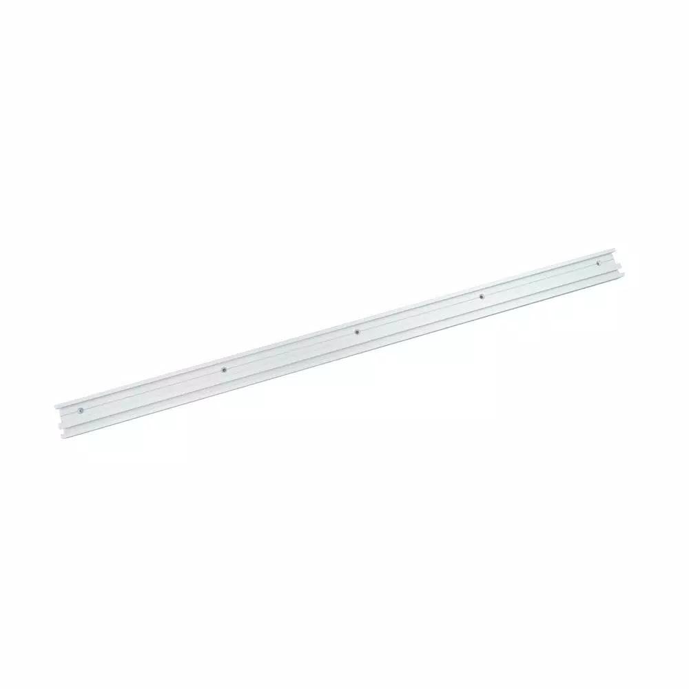 POWERTEC 32 in. Dual Track Aluminum Combo T-Track and Miter Track for Woodworking