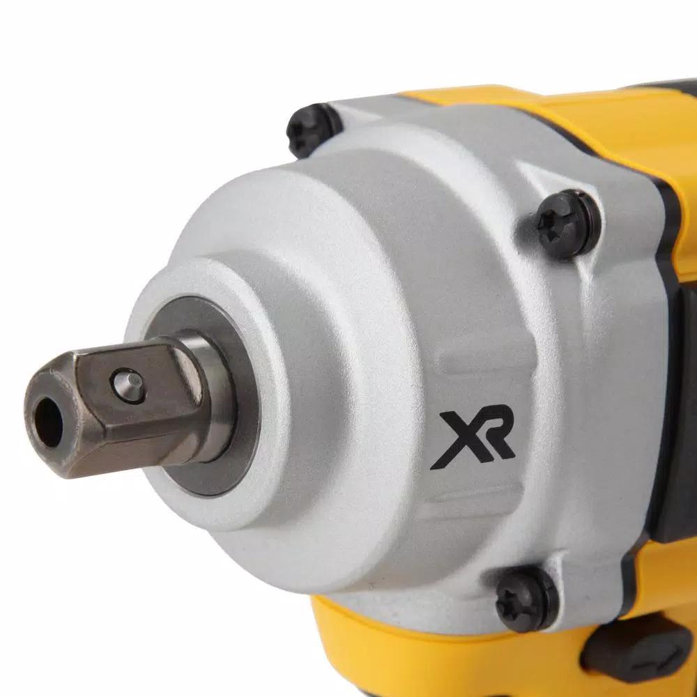 DEWALT 20V MAX XR 1/2 in. Mid-Range Brushless Cordless Impact Wrench Kit with (2) 5.0 Ah Batteries & Charger