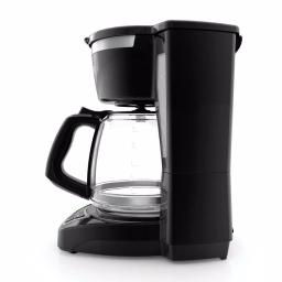 Black+Decker 12-Cup Programmable Drip Coffee Maker with Sneak-A-Cup Technology, Black thumbnail 3