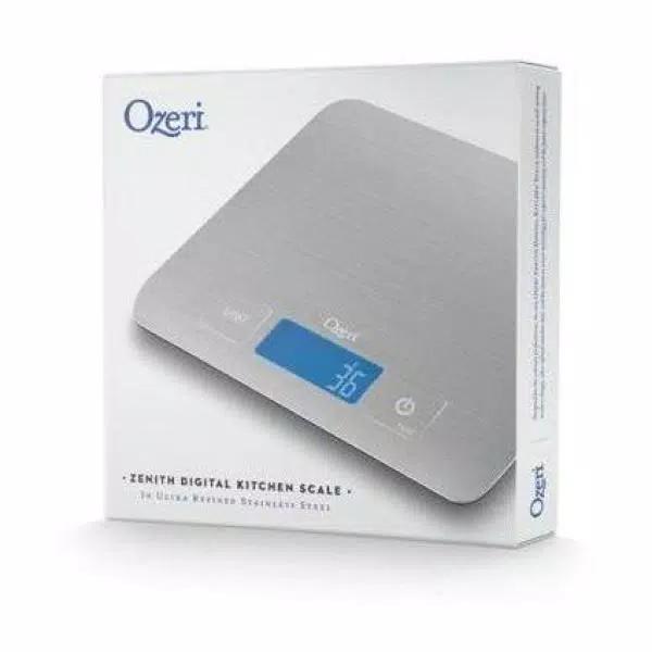 Ozeri Zenith Digital Kitchen Scale, SUS304 Stainless Steel with Fingerprint Resistant Coating