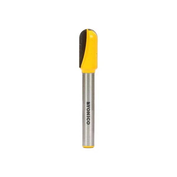 Yonico 3/8 in. Carbide Tipped Core Box Long Reach Router Bit, 1/4 in. Shank
