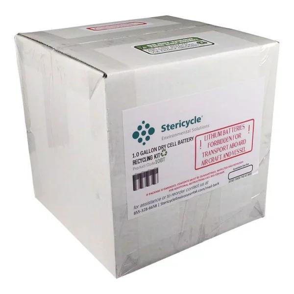 Unbranded 1 Gallon Dry Cell Battery Recycling Kit with Prepaid Return Shipping and Plastic Pail