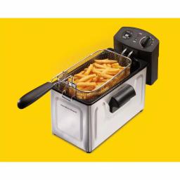 Hamilton Beach 3 Qt. Stainless Steel Deep Fryer with Digital Timer thumbnail 2