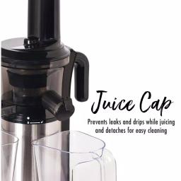 Tribest Shine Kitchen Co. SJV-107 Vertical Juicer, Stainless Steel, 200W thumbnail 3