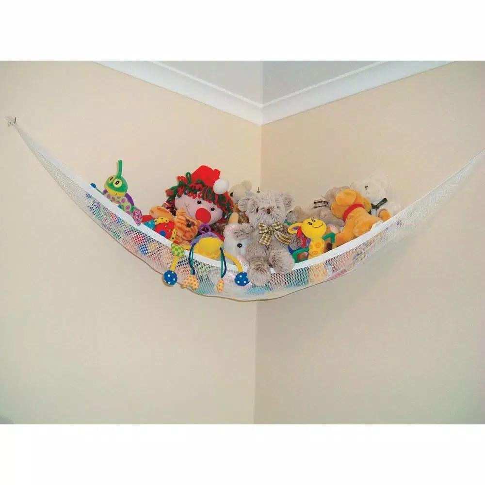 Dreambaby Super Toy Store Corner Hammock and Toy Chain Combo Pack - White