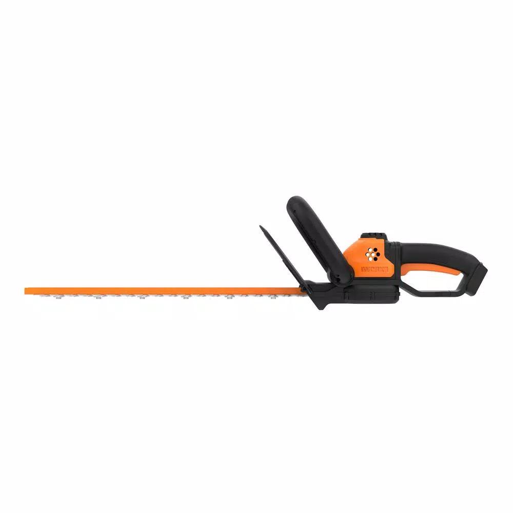 Worx 20V Power Share 22 in. Cordless Hedge Trimmer, 3/4 in. Cutting Capacity (Tool Only)