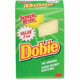 Scotch-Brite Dobie All-Purpose Scouring Cleaning Pads, Non-Abrasive, 3-Pack thumbnail 3