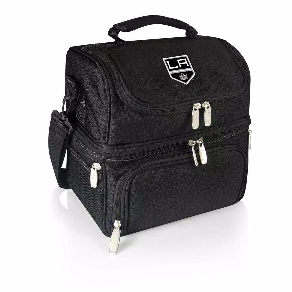 Picnic Time Pranzo Los Angeles Kings Black Insulated Lunch Bag and Picnic Tote