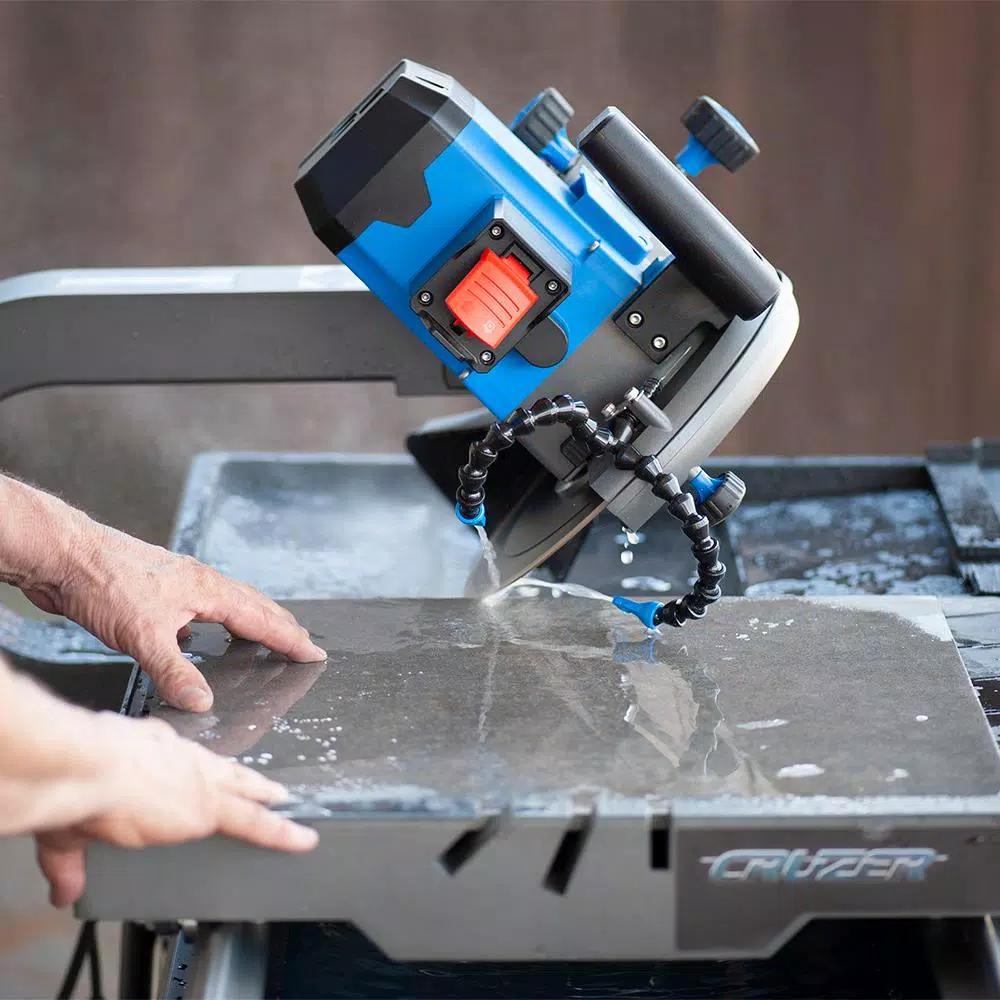 Delta 10 in. Wet Tile Saw, 15 Amp, 2.8 HP with 34 in. Rip Capacity